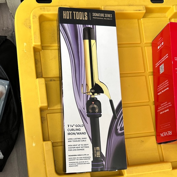 Hot Tools Gold Curling Iron Wand - Picture 1 of 6